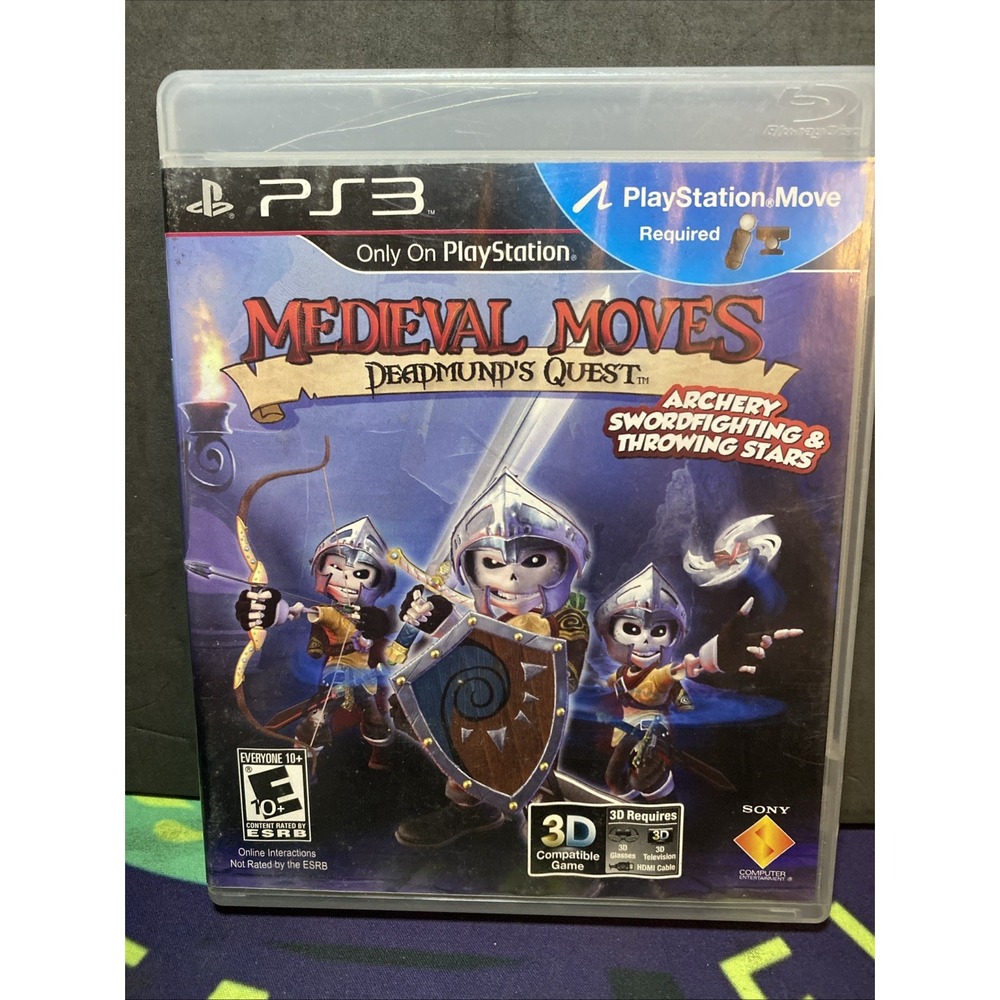 Sony Medieval Moves: Deadmund's Quest PS3 Move Compatible Online Play E10+ 2011